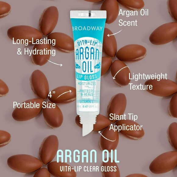 Ruby Kisses Broadway Vita-Lip Clear Lip Gloss - Picture 4 of 6